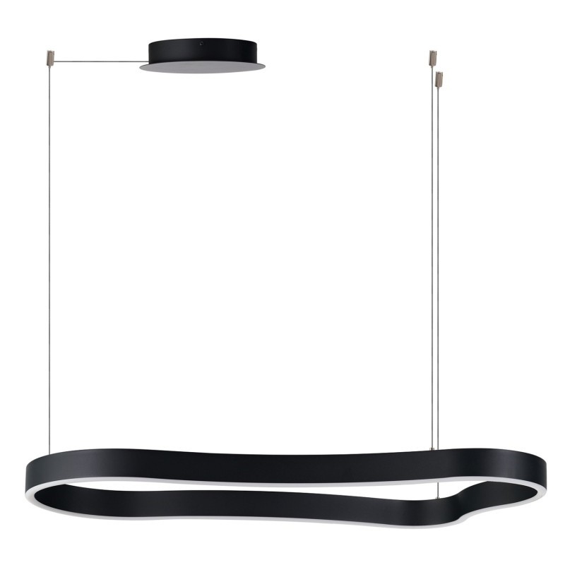 AZZARDO lampa wisząca MIRABELLA 90 3000K  DIMM czarna