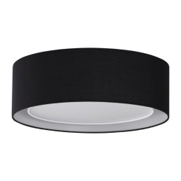AZZARDO lampa sufitowa / plafon MILO      czarna