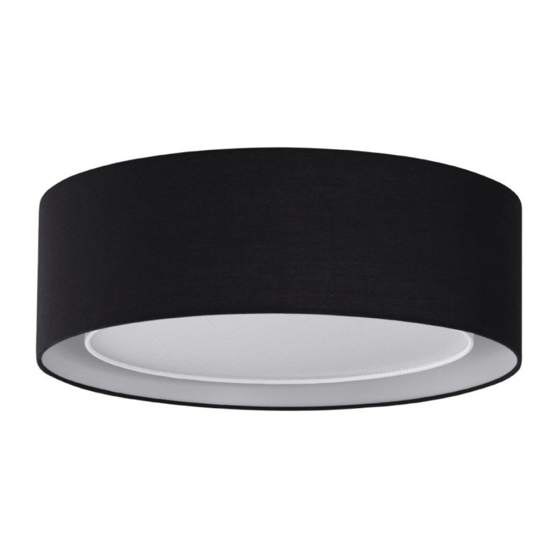 AZZARDO lampa sufitowa / plafon MILO      czarna