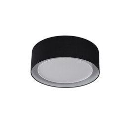 AZZARDO lampa sufitowa / plafon MILO      czarna