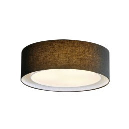 AZZARDO lampa sufitowa / plafon MILO      czarna