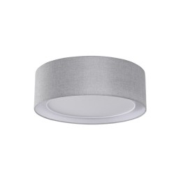 AZZARDO lampa sufitowa / plafon MILO      szara