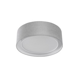 AZZARDO lampa sufitowa / plafon MILO      szara