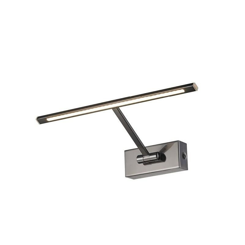 AZZARDO lampa ścienna MONALISA 34         chromowana / czarna