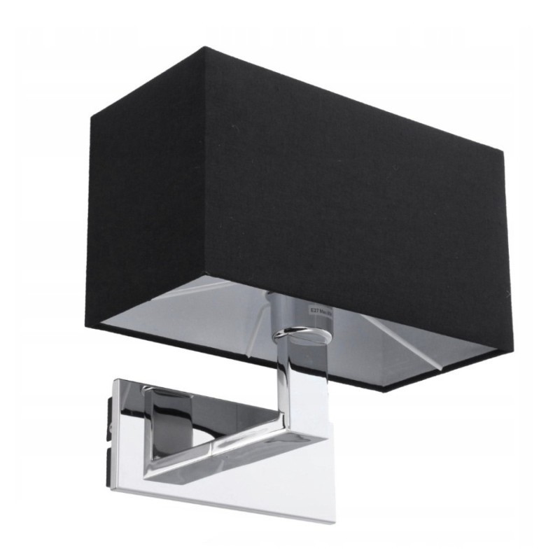 AZZARDO lampa ścienna MARTENS WALL        czarna