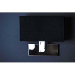 AZZARDO lampa ścienna MARTENS WALL        czarna