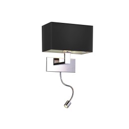 AZZARDO lampa ścienna MARTENS WALL LED    czarna