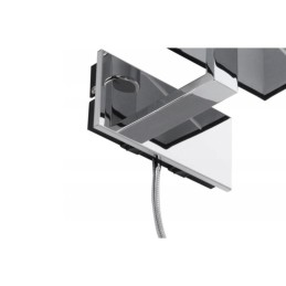 AZZARDO lampa ścienna MARTENS WALL LED    czarna
