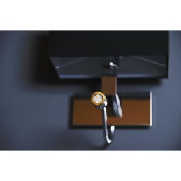 AZZARDO lampa ścienna MARTENS WALL LED    czarna