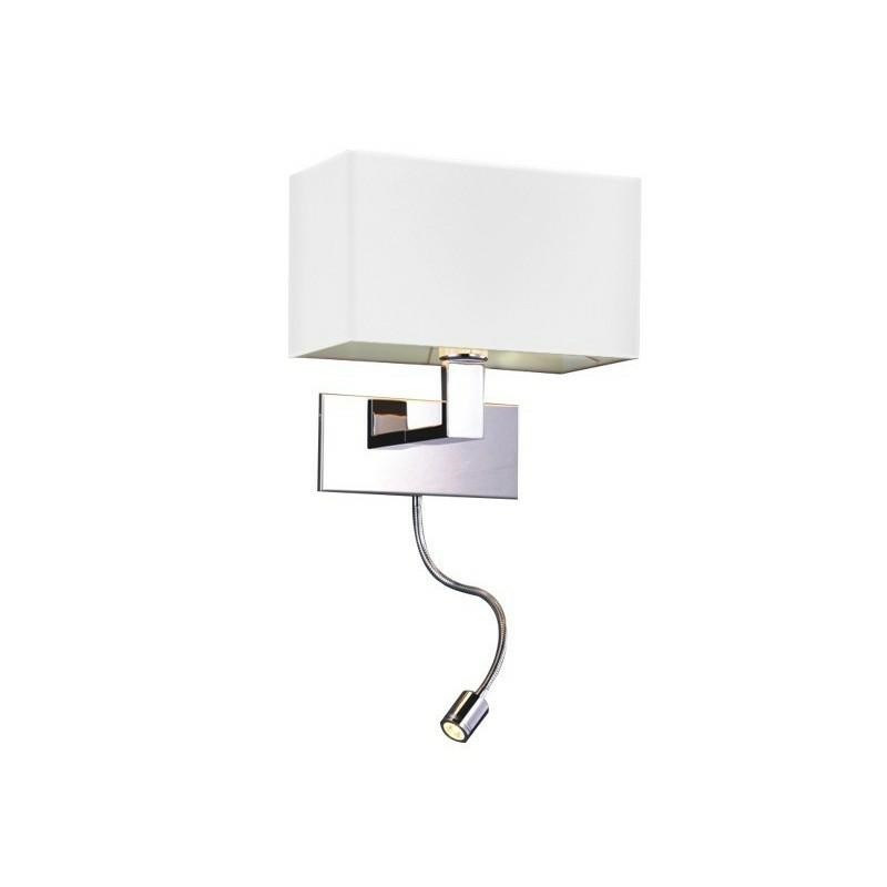 AZZARDO lampa ścienna MARTENS WALL LED    biała