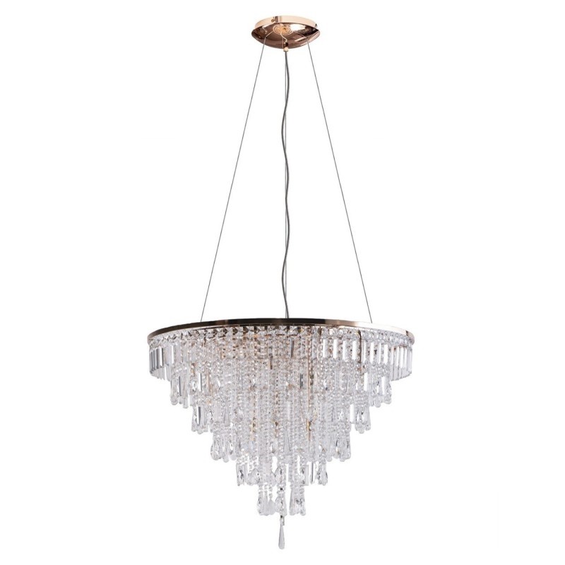 AZZARDO lampa wisząca KALABRIA XL złota