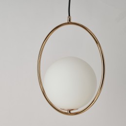 AZZARDO lampa wisząca JUMBO 1 złota