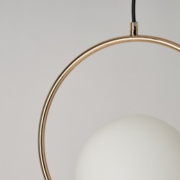 AZZARDO lampa wisząca JUMBO 1 złota