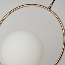 AZZARDO lampa wisząca JUMBO 1 złota