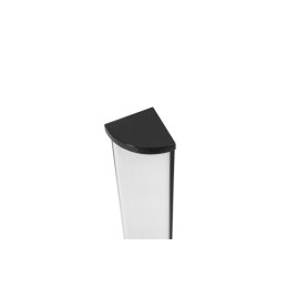 AZZARDO lampa podłogowa JOHNNY RGB FLOOR  czarna