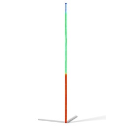 AZZARDO lampa podłogowa JOHNNY RGB FLOOR  czarna