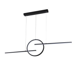 AZZARDO lampa wisząca LAUREN 3-STEP DIMM  czarna