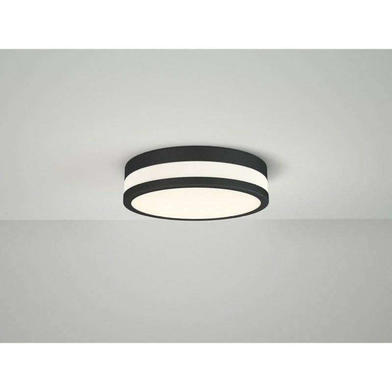 AZZARDO lampa sufitowa / plafon KARI 22   MATT czarna
