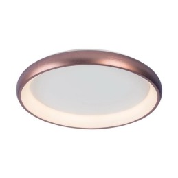 AZZARDO lampa sufitowa / plafon ANTONIO   TOP 41 CCT z pilotem brązowa
