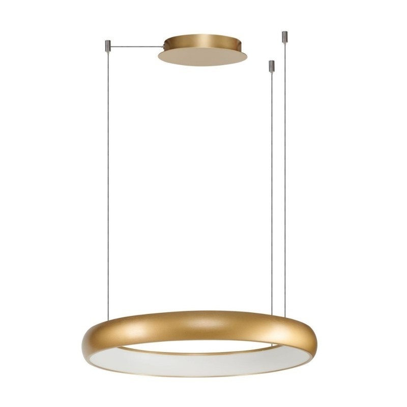 AZZARDO lampa wisząca ANTONIO 41 CCT      z pilotem złota