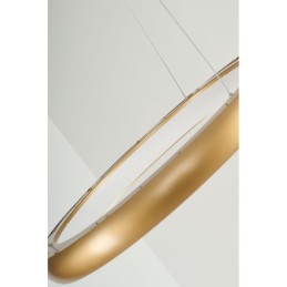 AZZARDO lampa wisząca ANTONIO 41 CCT      z pilotem złota