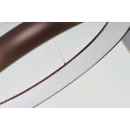 AZZARDO lampa wisząca ANTONIO 41 CCT      z pilotem brązowa