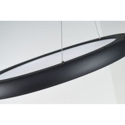 AZZARDO lampa wisząca ANTONIO 61 CCT      z pilotem czarna