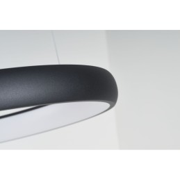AZZARDO lampa wisząca ANTONIO 61 CCT      z pilotem czarna