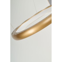 AZZARDO lampa wisząca ANTONIO 81 CCT      z pilotem złota
