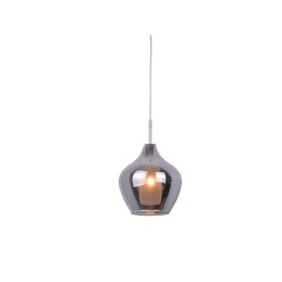 AZZARDO lampa wisząca AMBER MILANO 1      chromowana