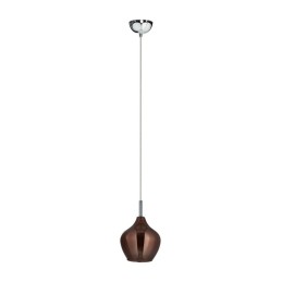AZZARDO lampa wisząca AMBER MILANO 1      miedziana