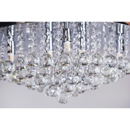 AZZARDO lampa sufitowa / plafon BOLLA 38  chromowana