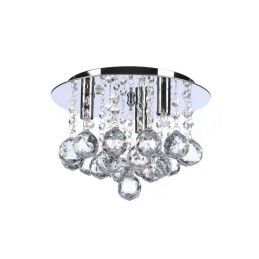 AZZARDO lampa sufitowa / plafon BOLLA 25  chromowana