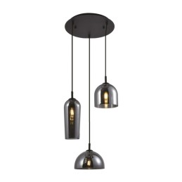 AZZARDO lampa wisząca BLANCA 3            chromowana