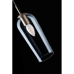 AZZARDO lampa wisząca BLANCA 1            transparentna