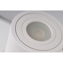 AZZARDO lampa sufitowa / plafon BRANT     IP44 biała