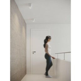 AZZARDO lampa sufitowa / plafon BRANT 2   SQUARE biała