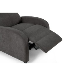 Fotel wypoczynkowy rozkładany RELAX       PREMIUM ciemny szary
