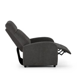 Fotel wypoczynkowy rozkładany RELAX       PREMIUM ciemny szary