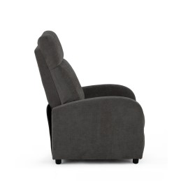 Fotel wypoczynkowy rozkładany RELAX       PREMIUM ciemny szary
