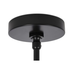 MOOSEE lampa wisząca PLANETARIO 15        czarna - klosze dymione