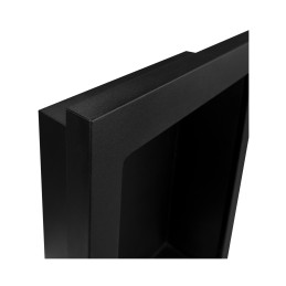Biokominek wiszący Vertical czarny strukturalny mat