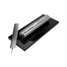 Biokominek Stainless Czarny Połysk