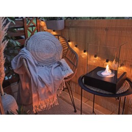 Sunset Garden Mini czarny strukturalny