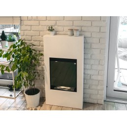Biokominek portalowy Modern z szybą