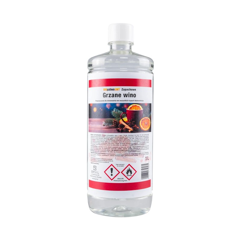 Biopaliwo zapachowe 1l Grzane Wino