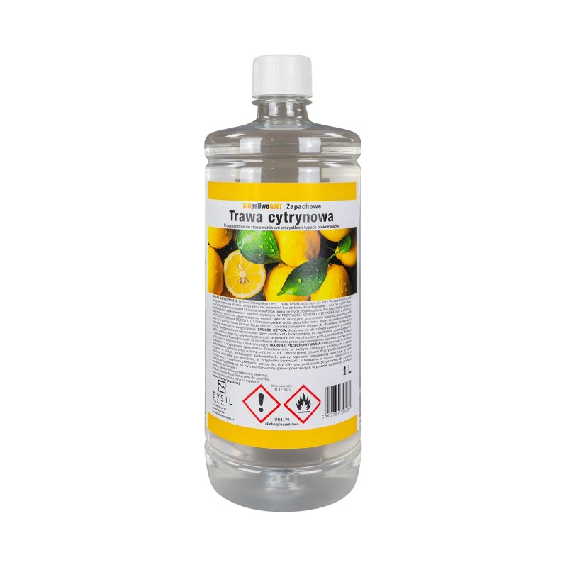 Biopaliwo zapachowe 1l trawa cytrynowa