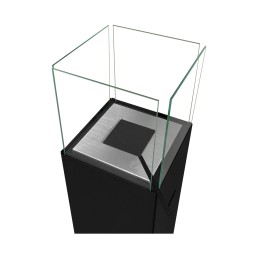 Biokominek wolnostojący PATIO - BESTIA czarny mat
