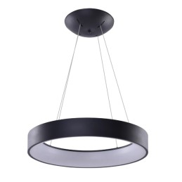 AZZARDO lampa wisząca SOLVENT R 80 CCT    SMART z pilotem czarna