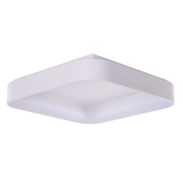 AZZARDO lampa sufitowa / plafon SOLVENT   S TOP 110 CCT SMART z pilotem biała